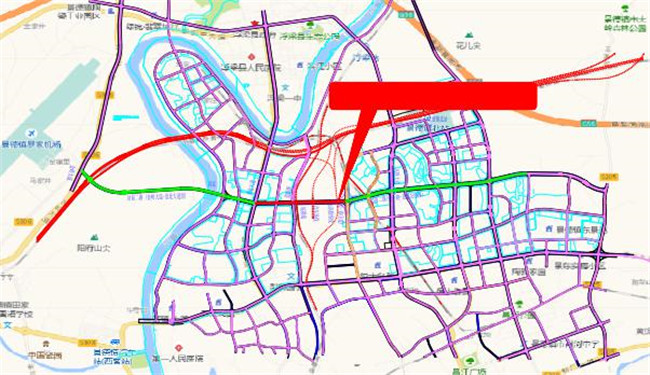 高鐵商務(wù)區(qū)站前二路鐵路及回車場(chǎng)三座跨線橋梁工程